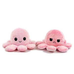 Reversible Pink & Pink Octopus Plushie